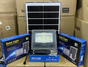 [NEW] Đèn pha nlmt vỏ xám báo pin 100W 200W 300W